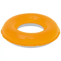 Dmuchane koło do pływania - kolor pomarańczowy