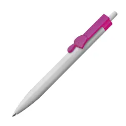 Długopis plastikowy CrisMa Smile Hand - kolor różowy