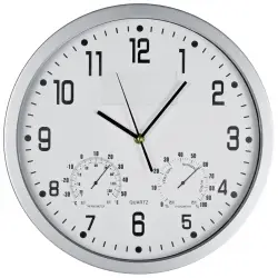 Zegar ścienny CrisMa - kolor biały