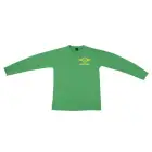 Bluza z długim rękawem kolor zielony - L