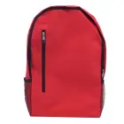 Czerwony plecak z logo