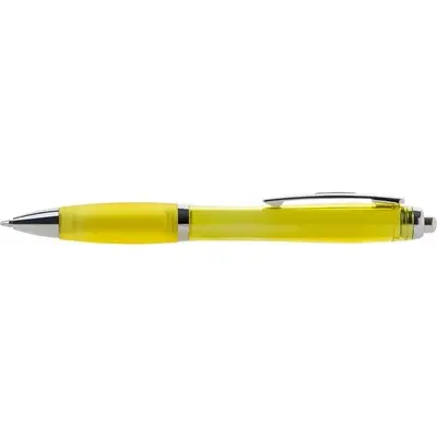 Długopis z miękkim gumowanym  uchwytem