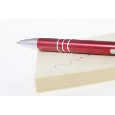 Aluminiowy długopis z grawerem - jasnozielony