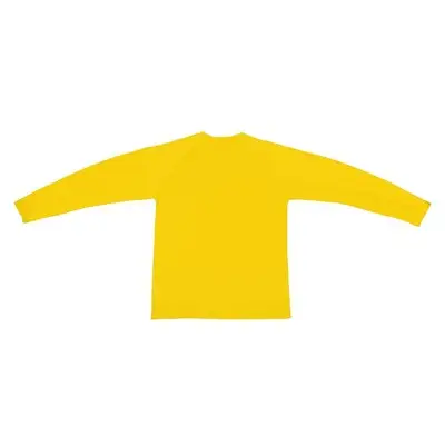 Bluza z długim rękawem kolor żółty XL