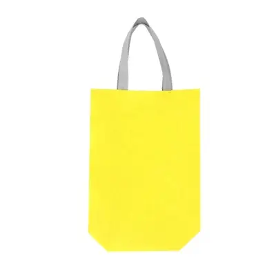 Torba na zakupy ze zgrzewanymi łączeniami - żółta