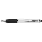 Biały długopis z touch penem