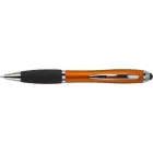 Długopis reklamowy z touch penem - pomarańczowy