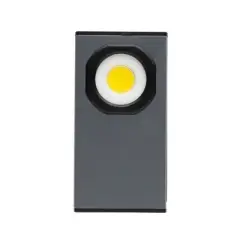 Lampka warsztatowa COB Gear X ładowana przez USB kolor szary, czarny