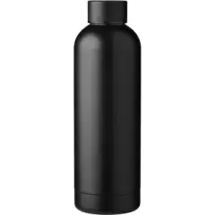 Butelka termiczna 500 ml ze stali nierdzewnej z recyklingu - kolor czarny
