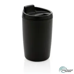 Kubek podróżny 300 ml, PP z recyklingu kolor czarny