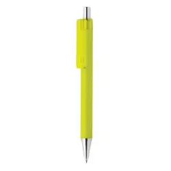 Długopis X9, touch pen - limonkowy
