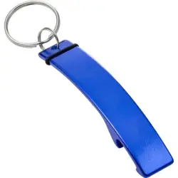 Brelok do kluczy i otwieracz - kolor niebieski