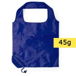 Niebieska składana torba na zakupy