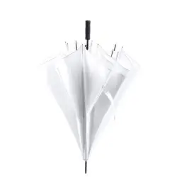Duży wiatroodporny parasol automatyczny - kolor biały