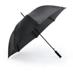 Duży wiatroodporny parasol automatyczny - kolor czarny