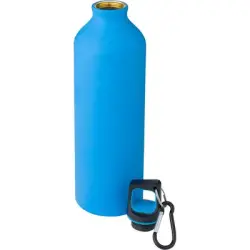 Butelka sportowa 800 ml z karabińczykiem - kolor niebieski