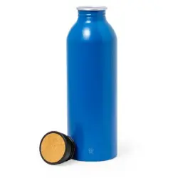 Butelka sportowa 550 ml z aluminium z recyklingu - kolor niebieski