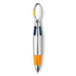 Długopis z klipem - pomarańczowy
