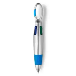 Długopis z klipem - niebieski