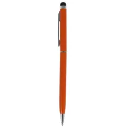 Pomarańczowy długopis z touch pen'em