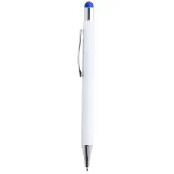 Długopisy targowe w kolorze niebieskim