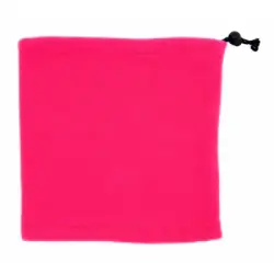 Ocieplacz na szyję i czapka 2 w 1 kolor różowy