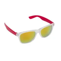 Czerwone okulary przeciwsłoneczne z filtrem