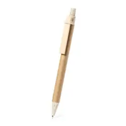 Długopis z kartonu z recyklingu - kolor neutralny