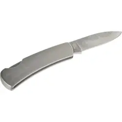 Nóż składany - kolor srebrny