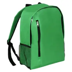 Zielone plecaki z firmowym logo