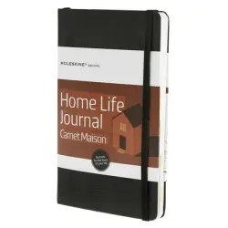 Home Life Journal - specjlany notatnik Moleskine Passion Journal kolor czarny
