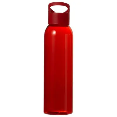Butelka sportowa 650 ml kolor czerwony