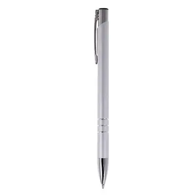 Aluminiowy długopis z grawerem - srebrny