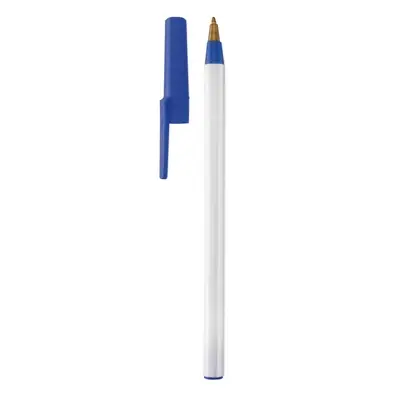 Długopis z kolorową zatyczką