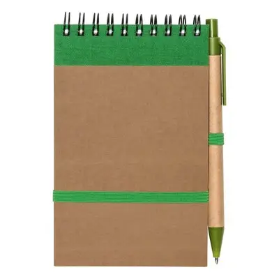 Ekologiczny zestaw notes z długopisem