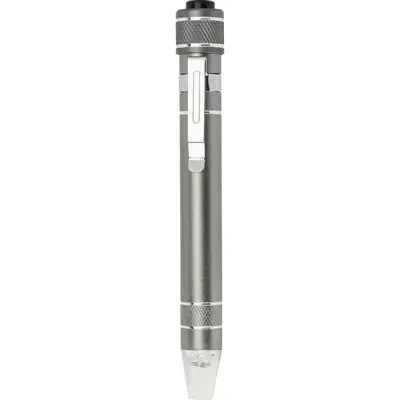 Śrubokręt w kształcie długopisu z lampką