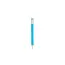Mini ołówek gumka kolor niebieski