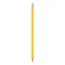 Żółty ołówek z nadrukiem logo