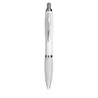 Riocolour - Długopis z miękkim uchwytem - Kolor biały