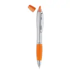 Rio Duo - 2w1 długopis i zakreślacz - Kolor pomarańczowy