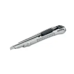 TRACTA Aluminiowy wysuwany nóż kolor srebrny