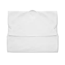 HUGME Dziecięcy ręcznik z kapturem kolor biały
