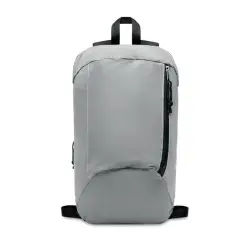 Plecak odblaskowy VISIBACK  - kolor srebrny matowy