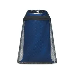 Wodoodporna torba 6L z paskiem - SCUBA MESH - kolor niebieski