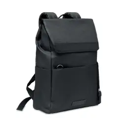 600D RPET plecak na laptopa - DAEGU LAP - kolor czarny