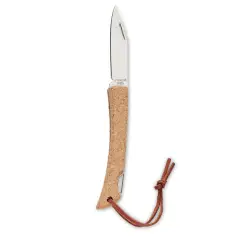 Nóż składany z korkiem - BLADEKORK - kolor beżowy