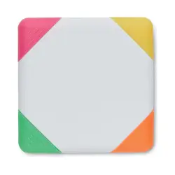Squarie - Kwadratowy zakreślacz - Kolor biały
