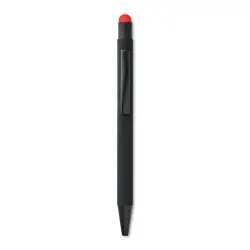 Długopis z rysikiem NEGRITO - kolor czerwony
