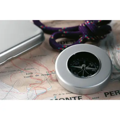 Target - Kompas klasyczny - Kolor srebrny matowy
