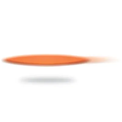 Atrapa - Nylonowe składane frisbee - Kolor pomarańczowy
